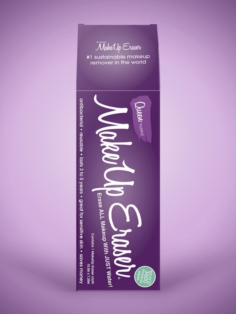 MakeUp Eraser Queen Purple Reusable Makeup Remover Cloth